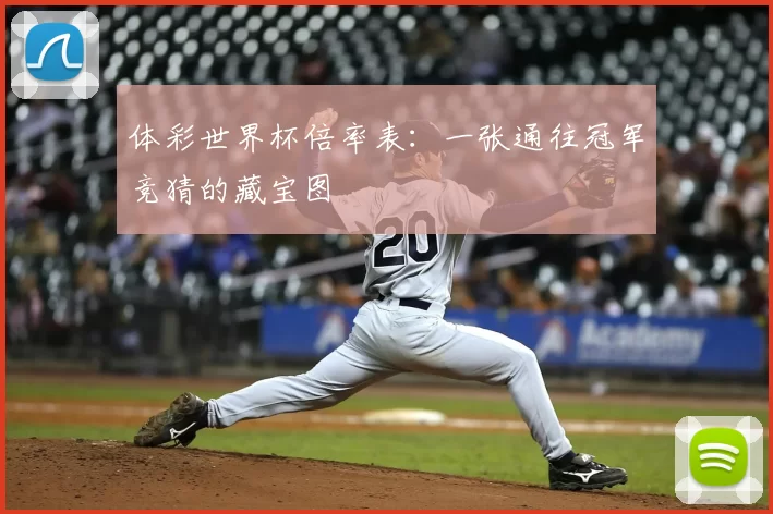 体彩世界杯倍率表:一张通往冠军竞猜的藏宝图