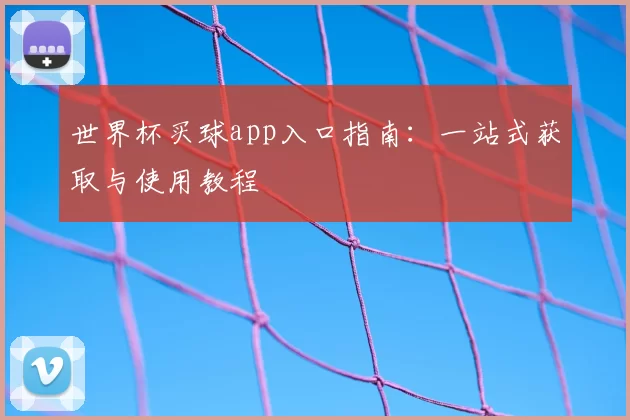 世界杯买球app入口指南：一站式获取与使用教程