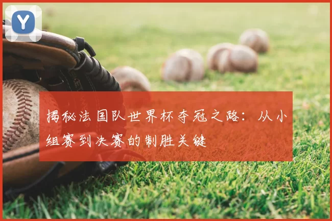 揭秘法国队世界杯夺冠之路:从小组赛到决赛的制胜关键